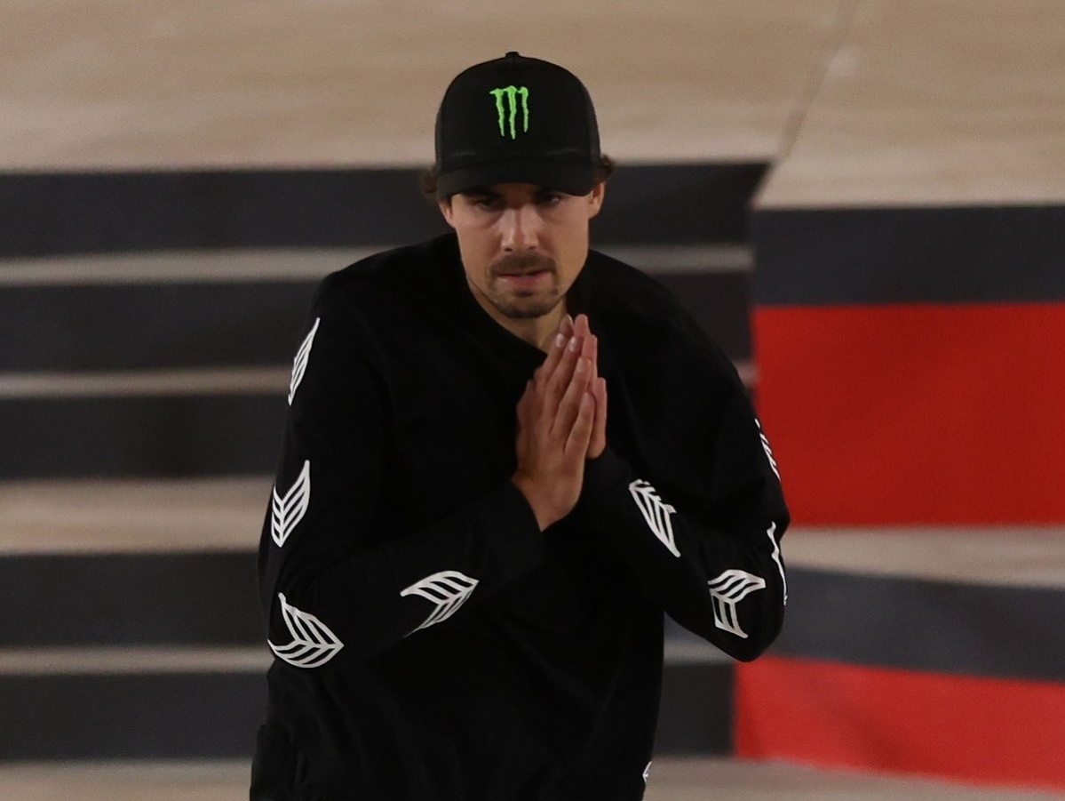 Slovenský skejtbordista Richard Tury