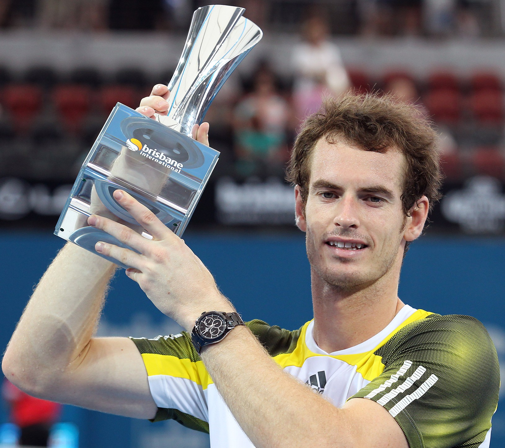 Andy Murray s trofejou