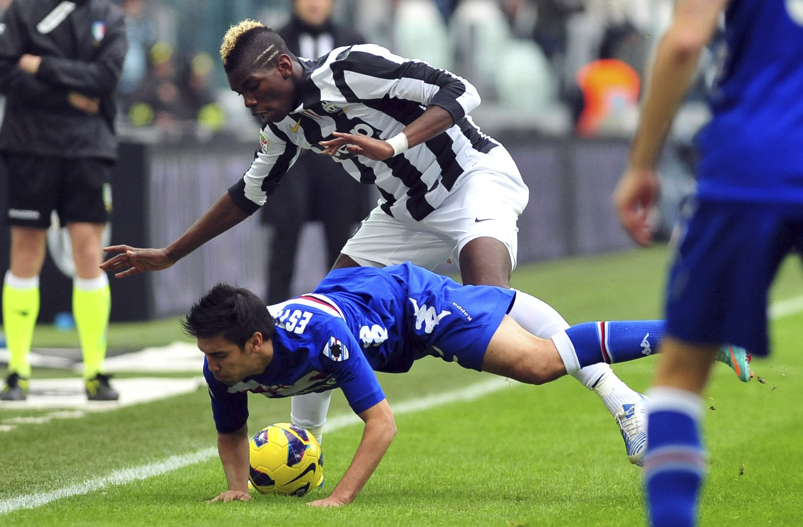 Paul Pogba a Marcelo