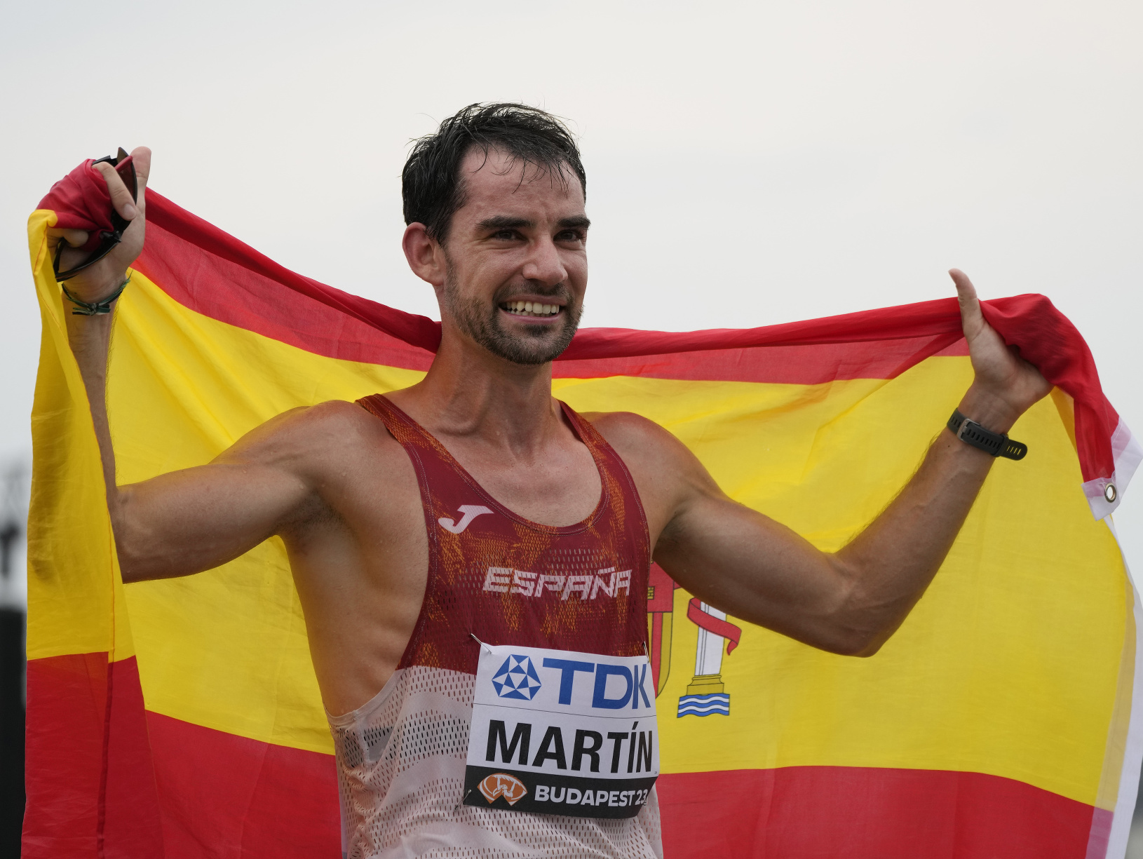 Španielsky chodec Álvaro Martín