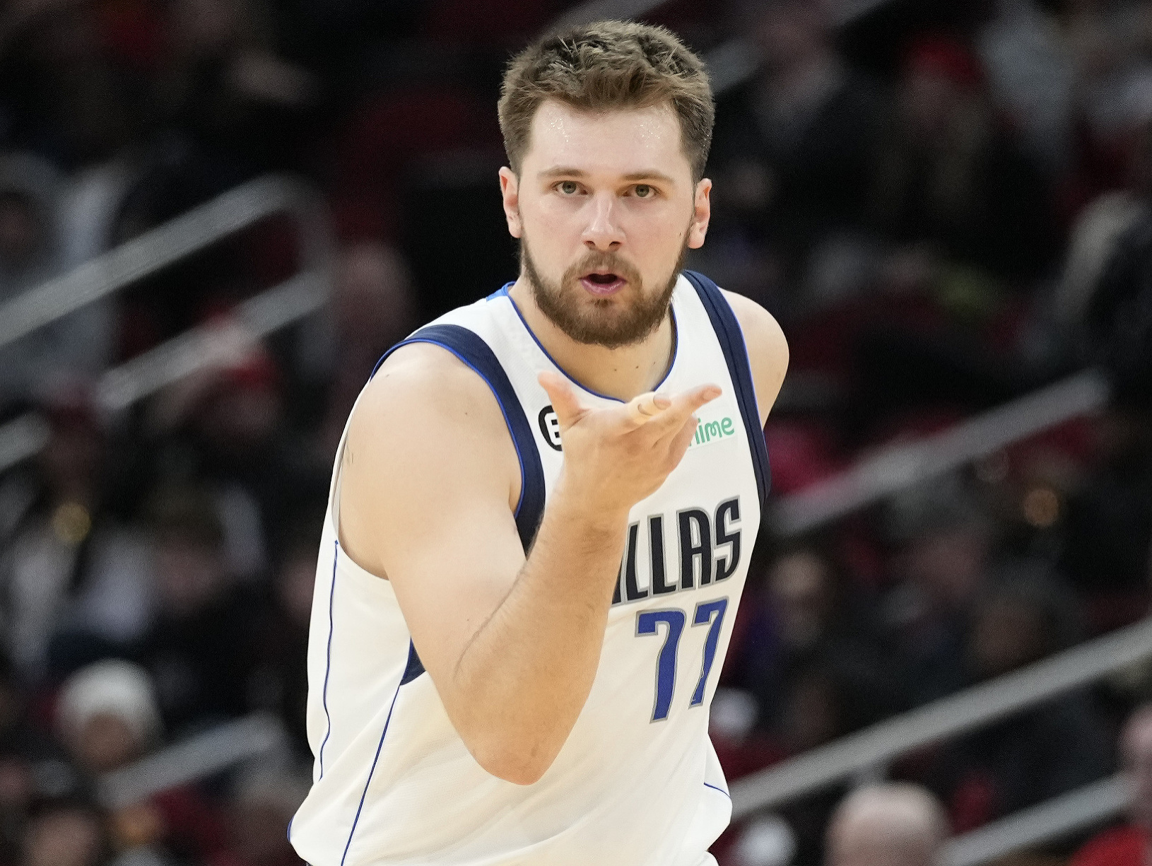 Slovinský basketbalista Luka Dončič