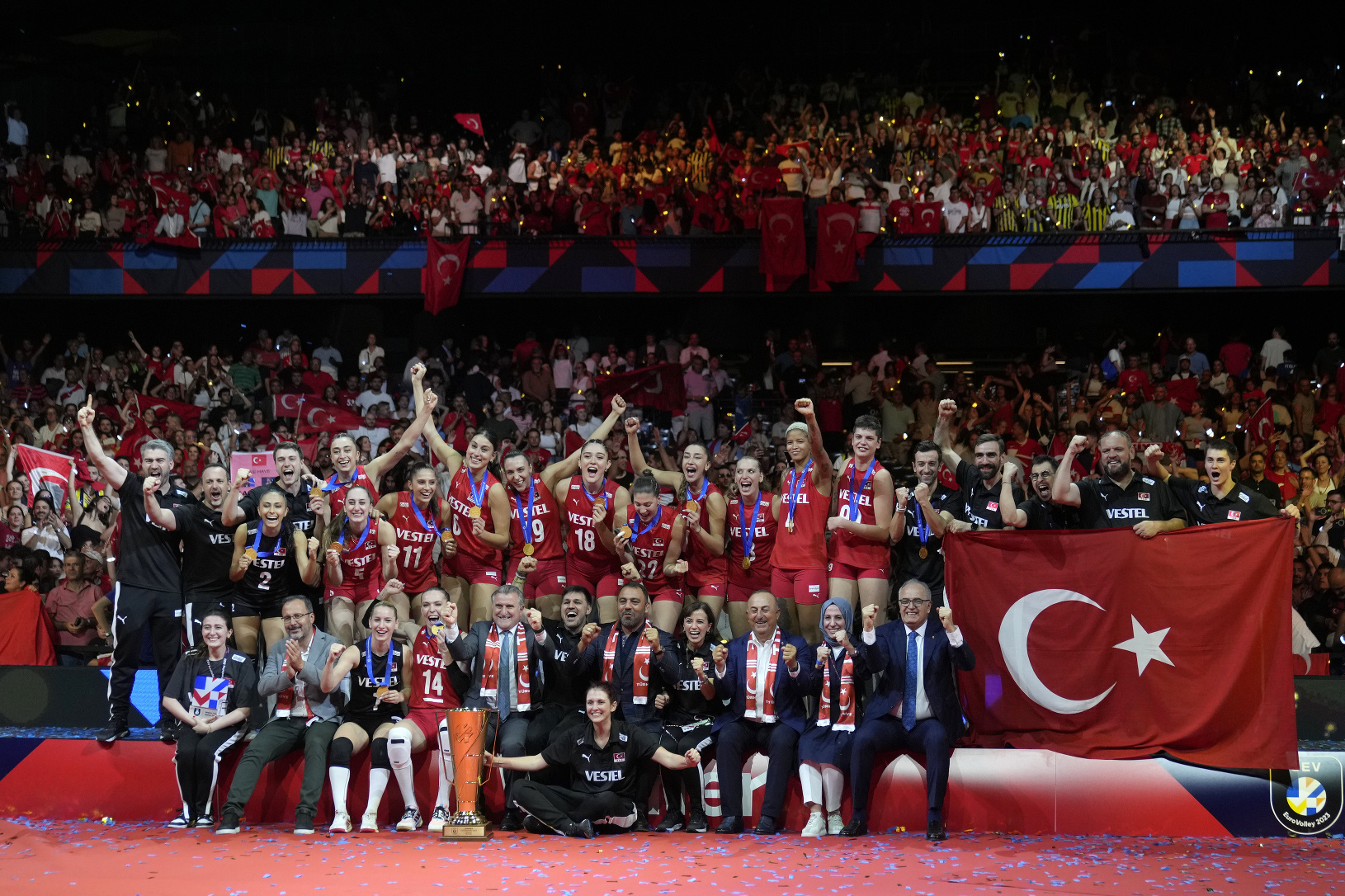Volejbalistky Turecka získali prvýkrát