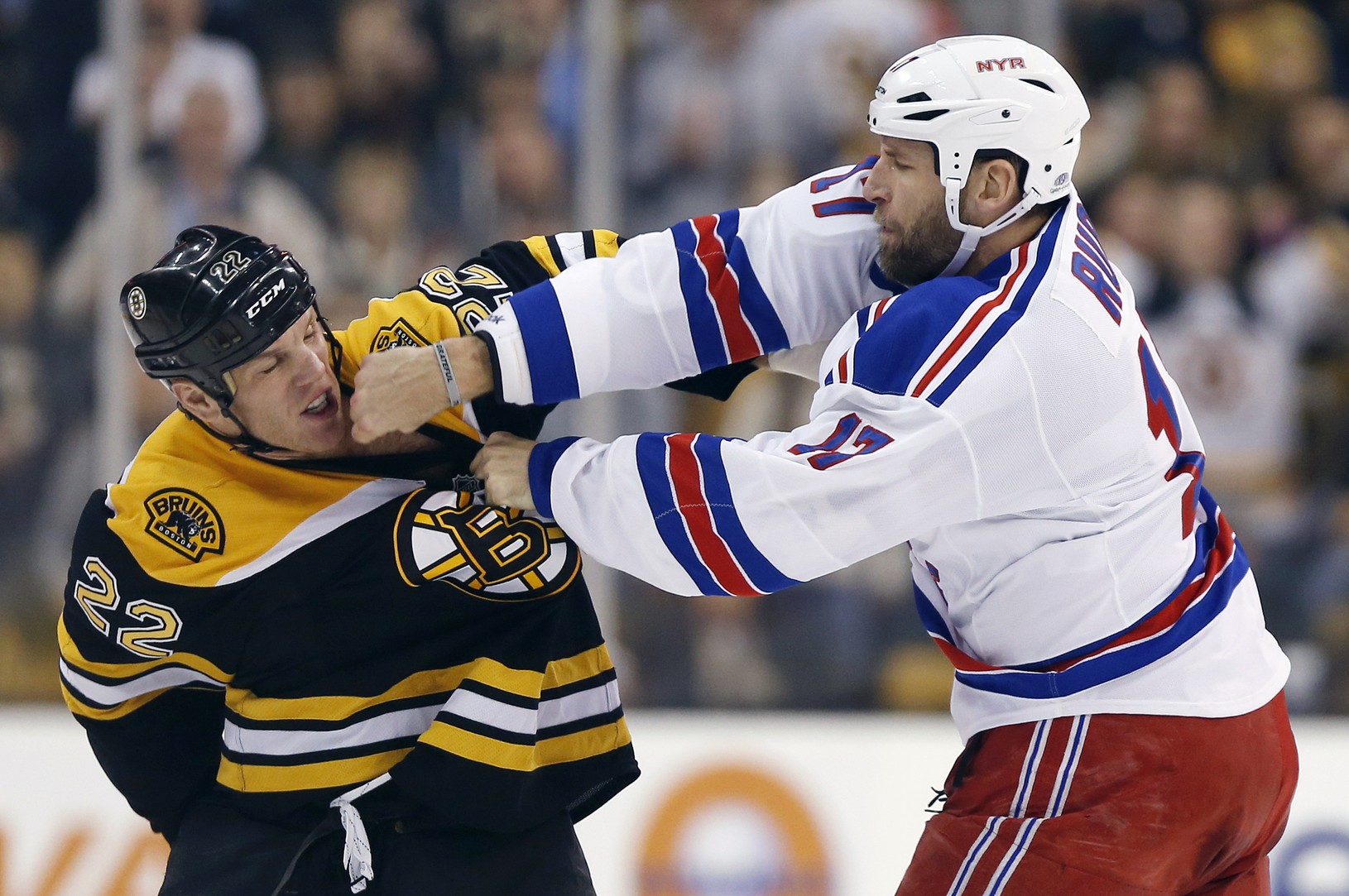 Shawn Thornton v súboji