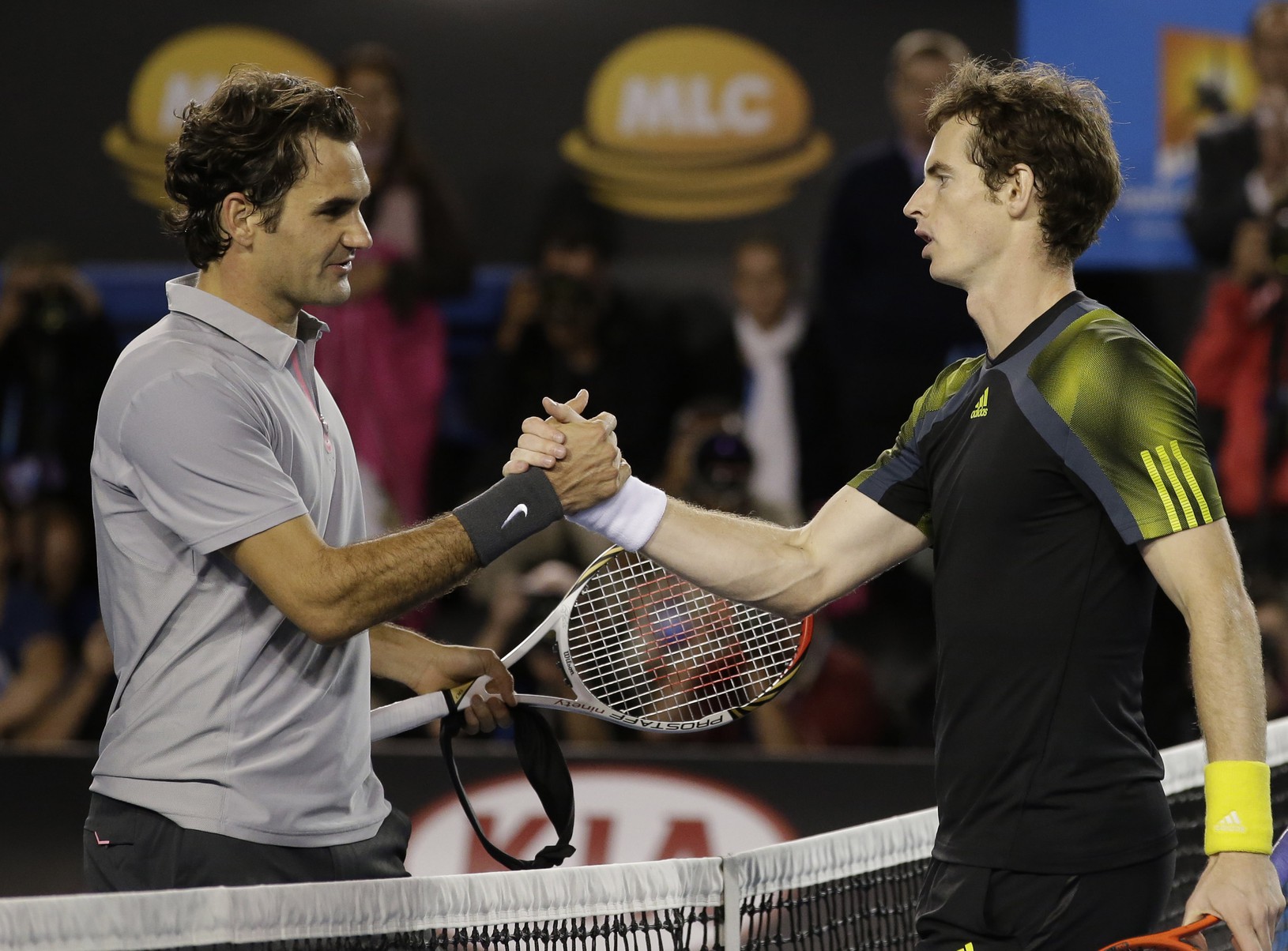 Roger Federer a Andy