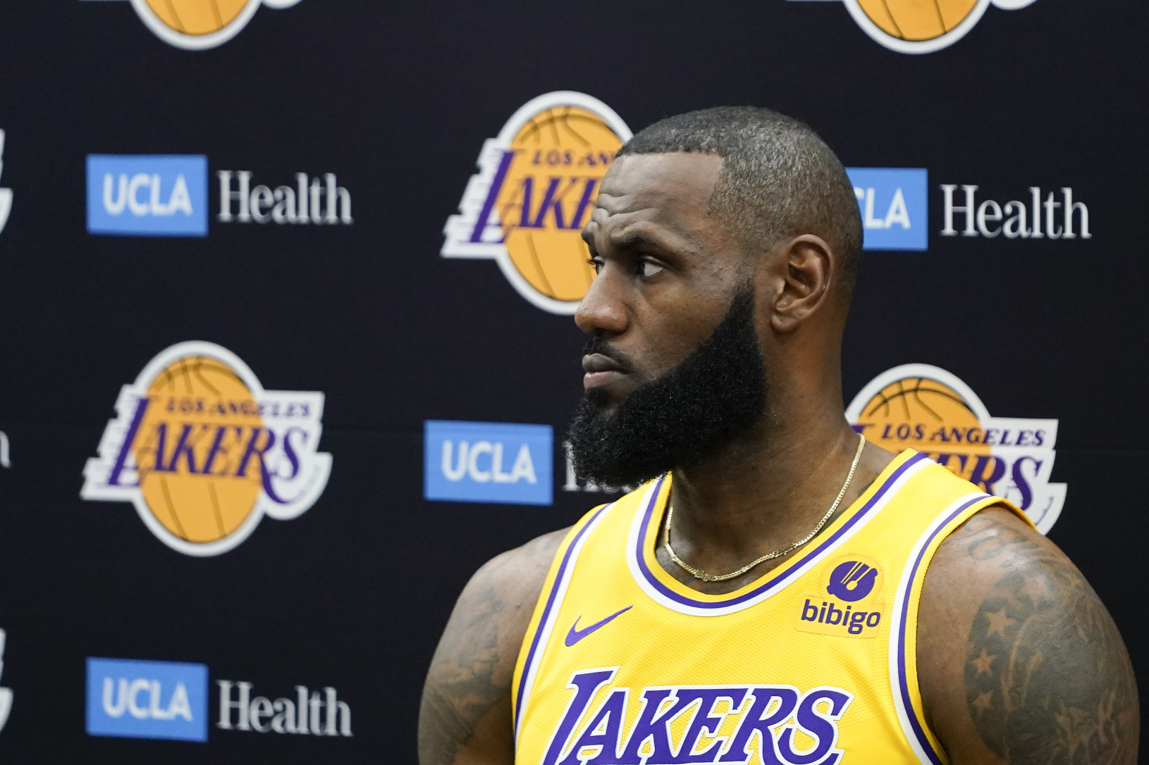LeBron James počas predsezónneho