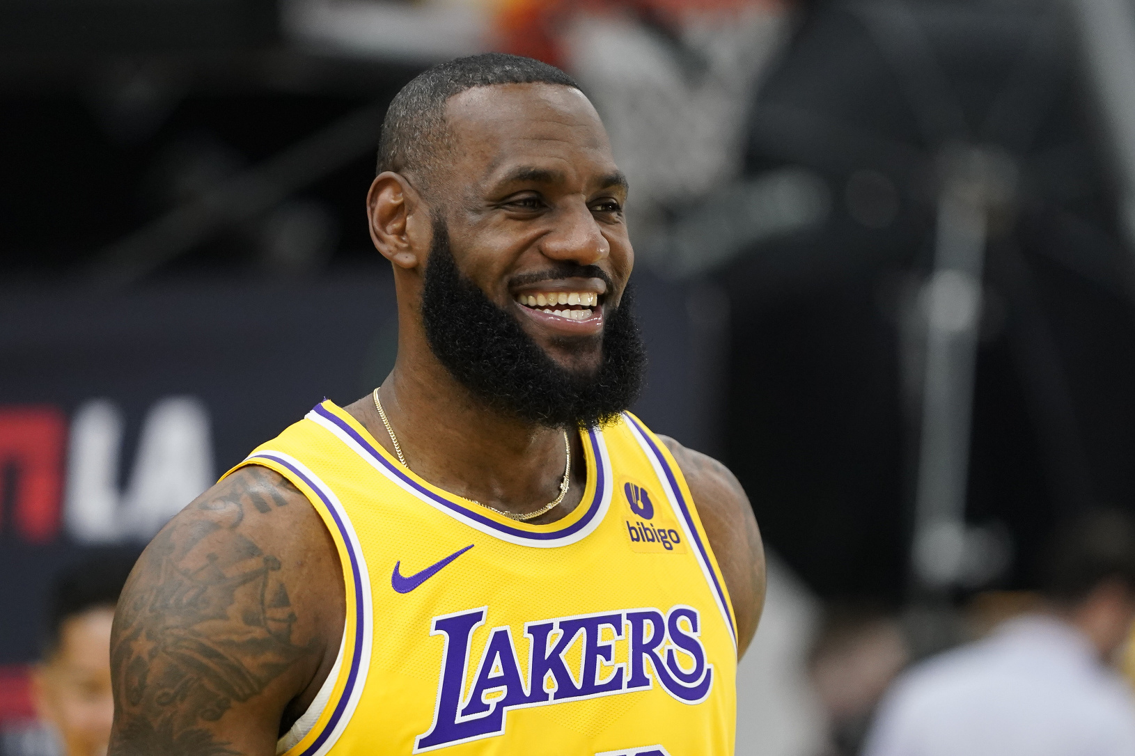 LeBron James počas predsezónneho
