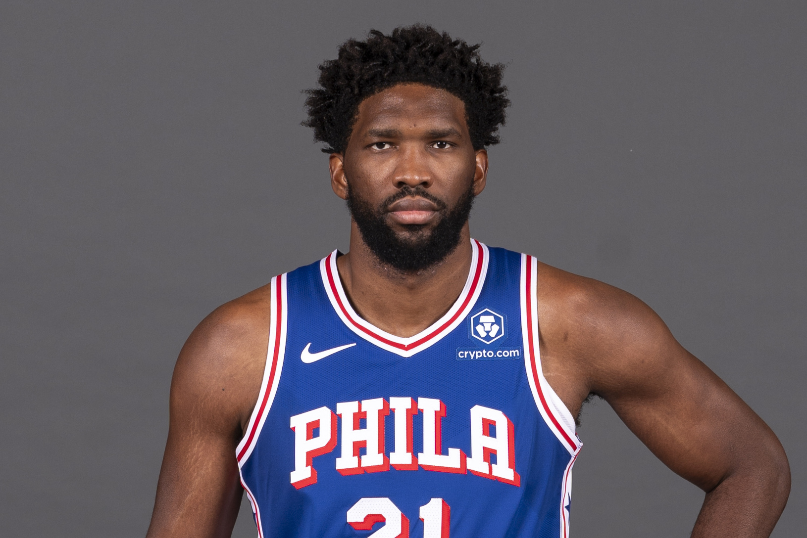 Joel Embiid počas mediálneho
