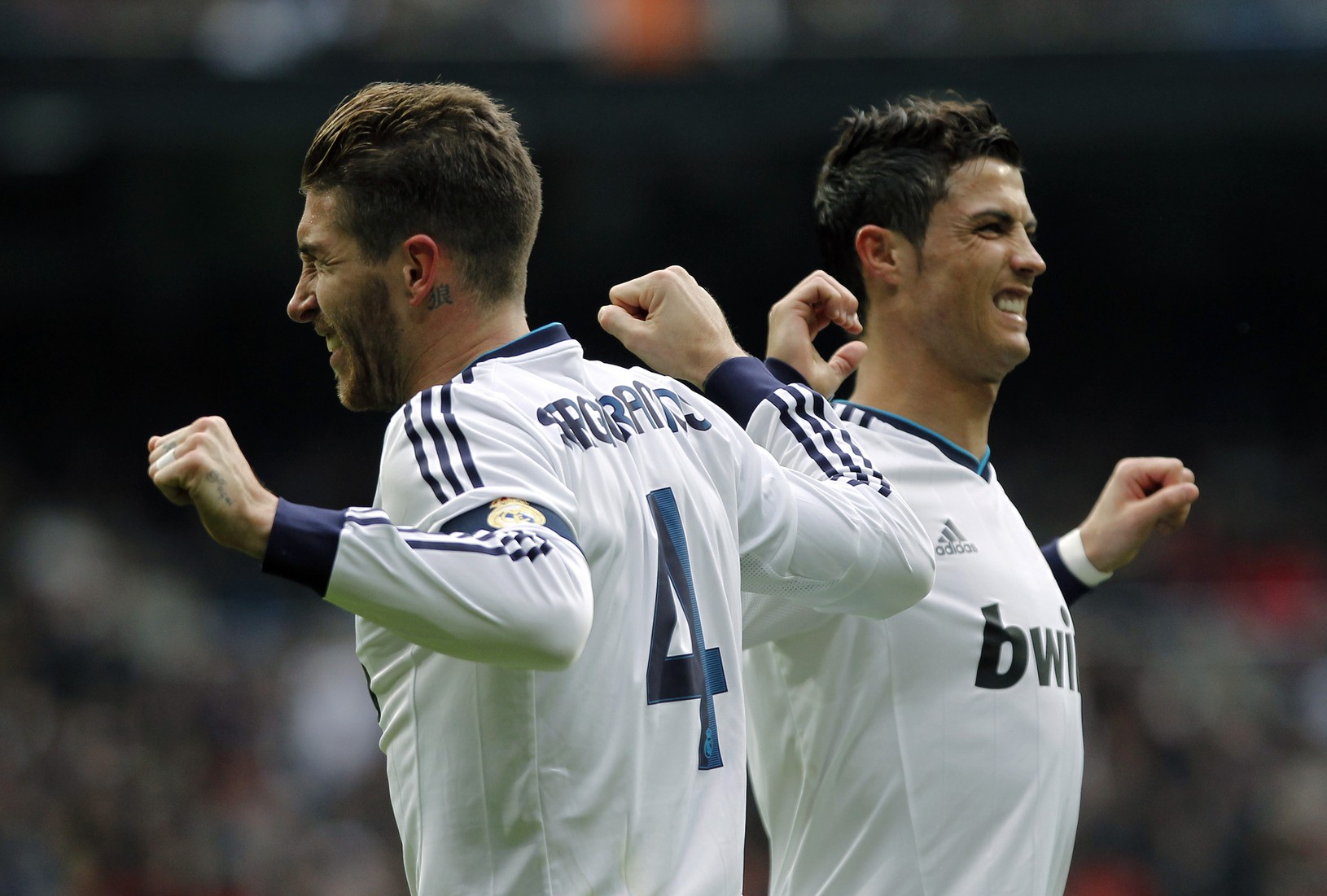 Cristiano Ronaldo a Sergio
