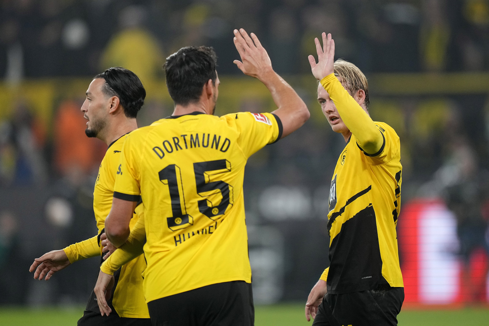 Hráči Borussie Dortmund sa