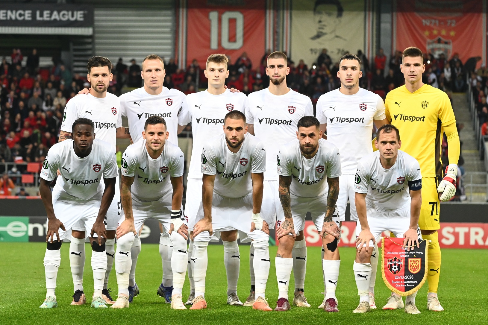 Základná jedenástka hráčov Spartaka