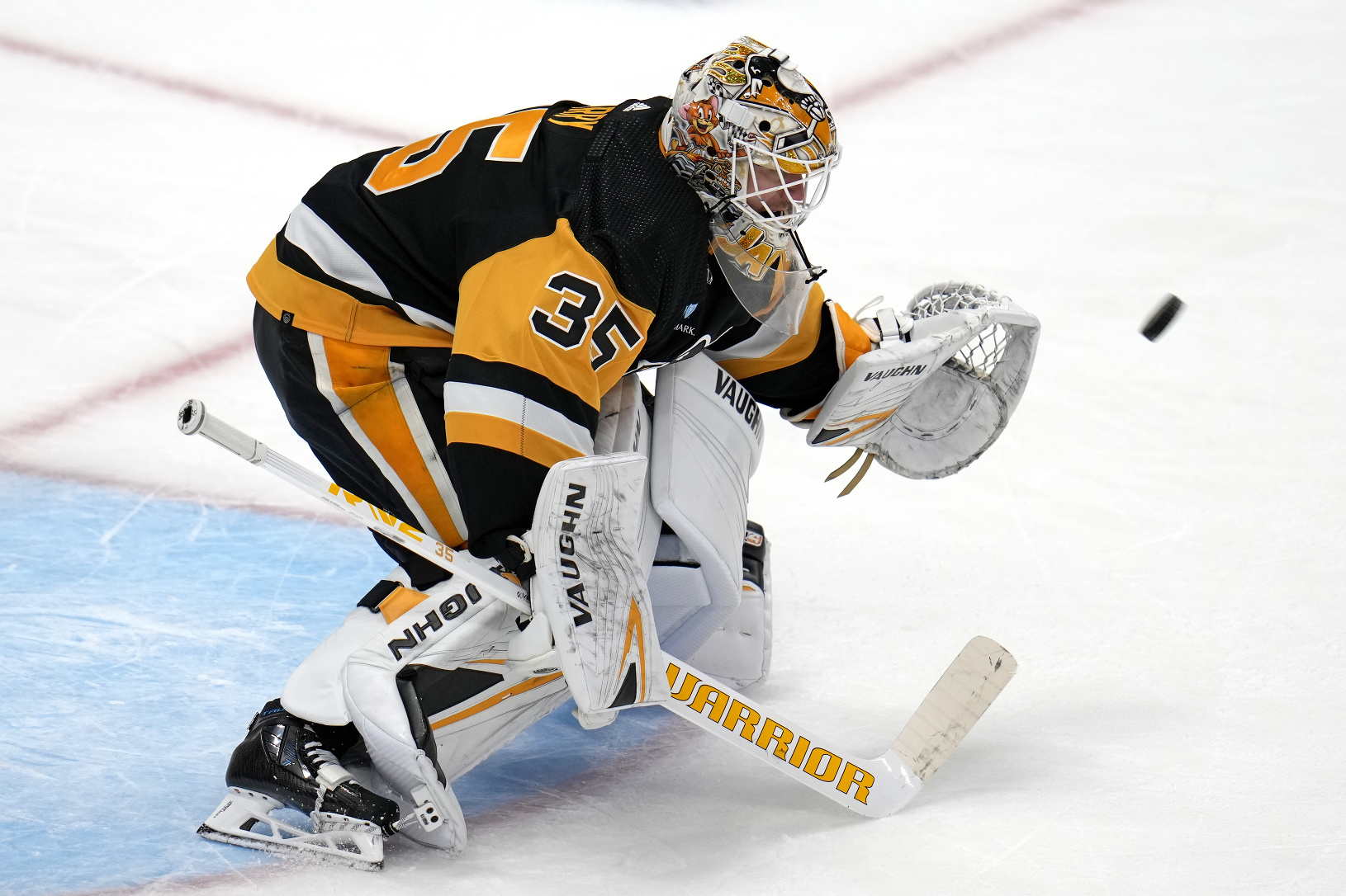 Brankár Pens Tristan Jarry