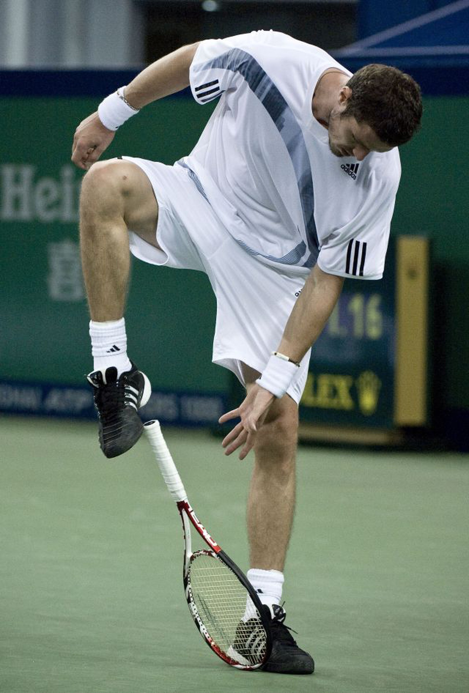 Marat Safin v typickej