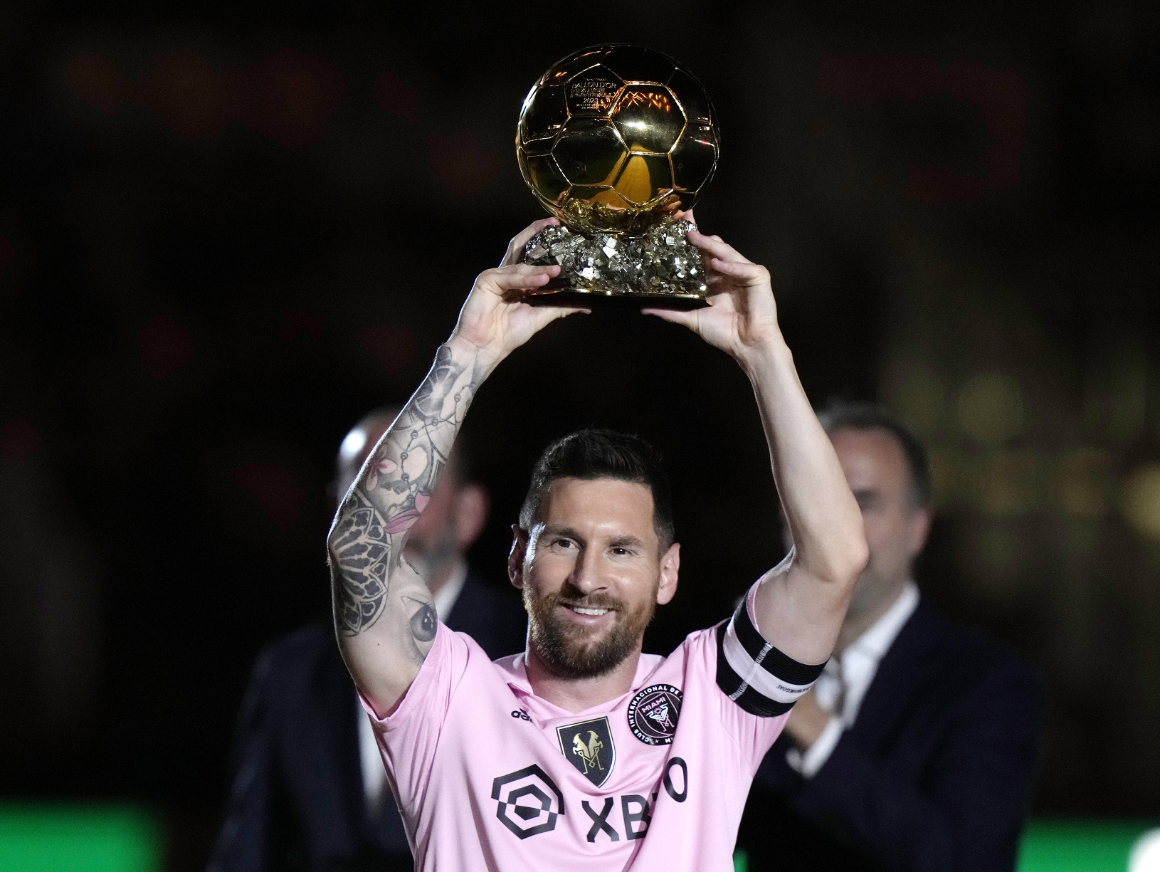 Lionel Messi oslávil zisk
