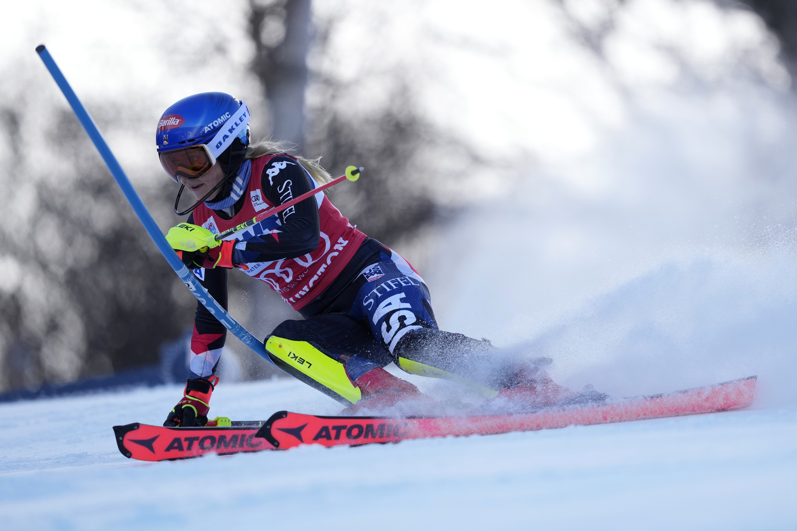 Americká lyžiarka Mikaela Shiffrinová