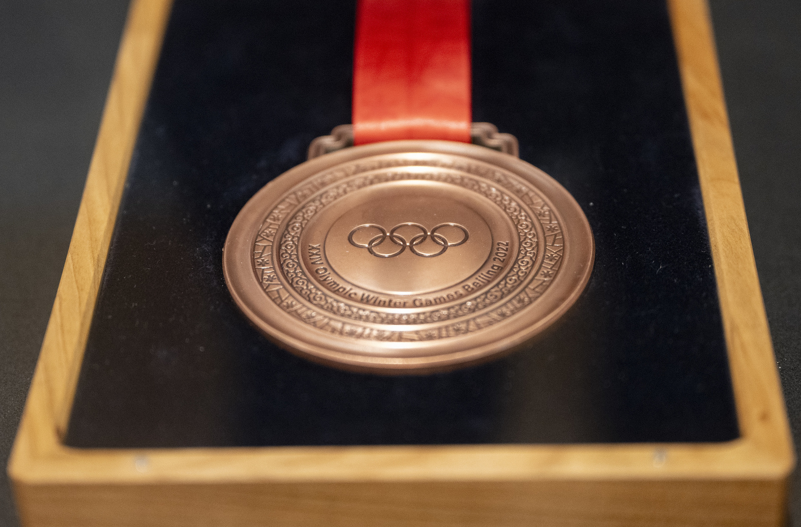 Na snímke bronzová medaila