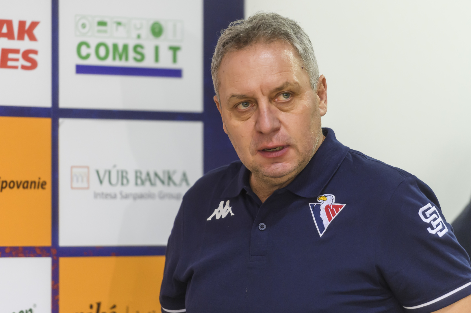 Tréner Slovana Peter Oremus
