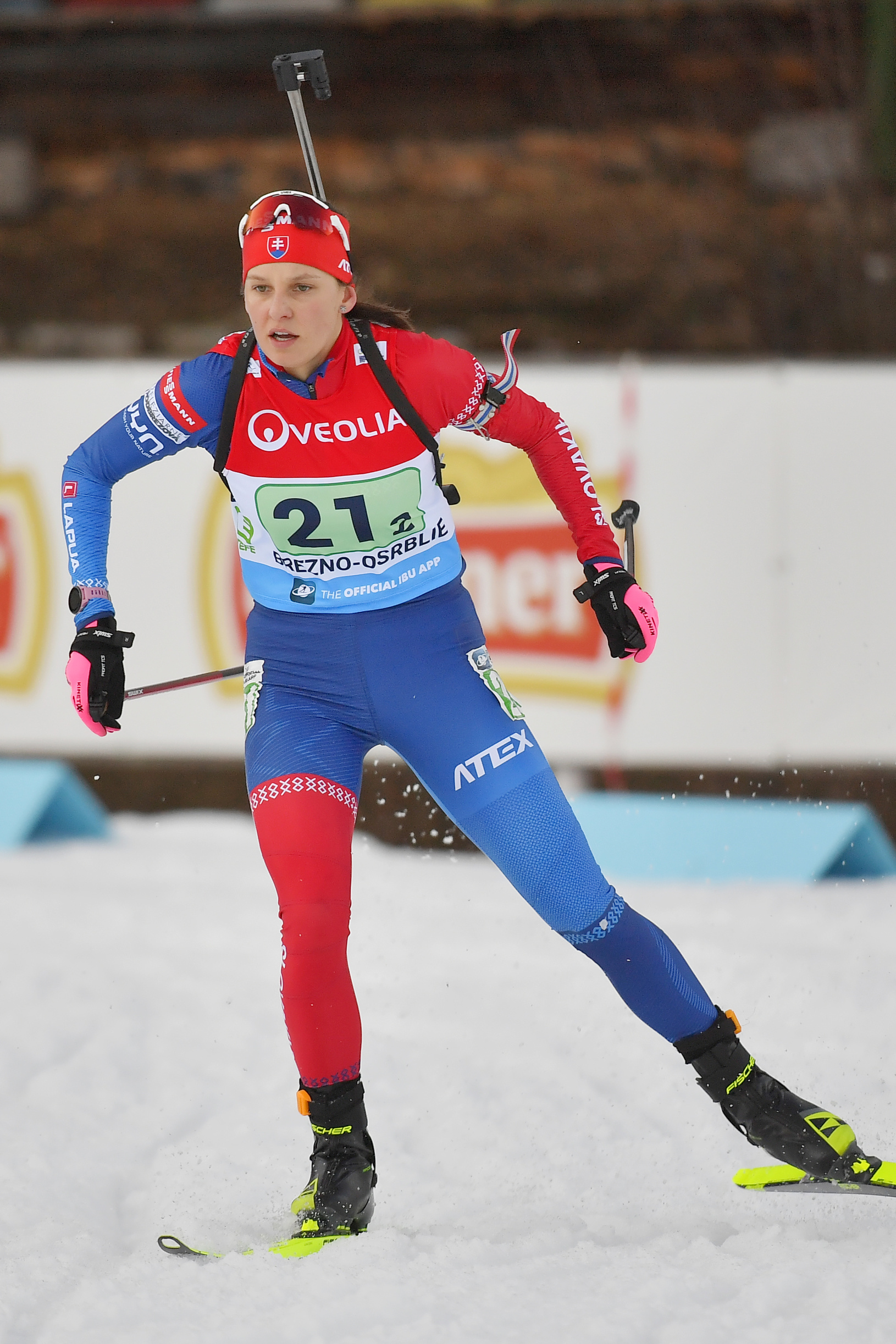 Slovenská biatlonistka Zuzana Remeňová