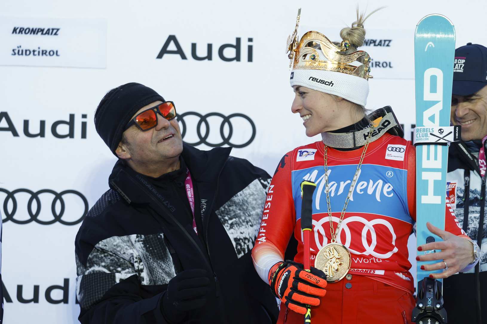 Lara Gutová-Behramiová a lyžiarska