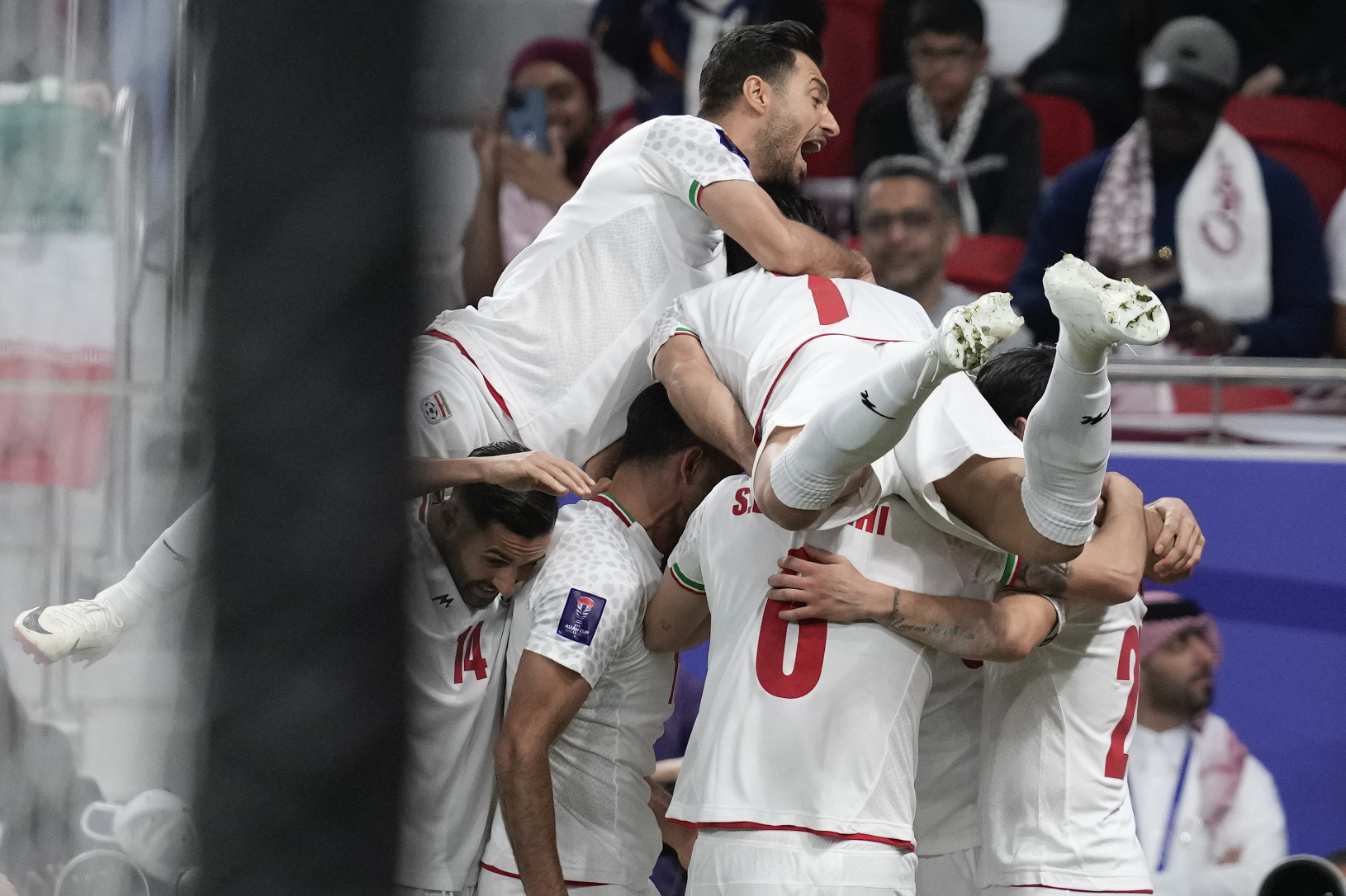 Futbalisti Iránu sa tešia