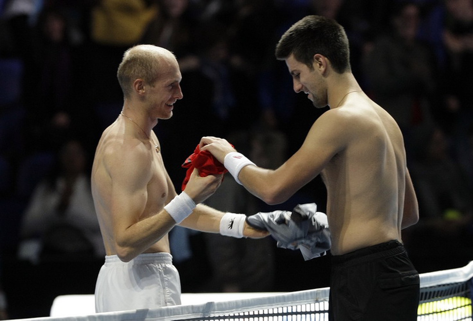 Novak Djokovič a Nikolaj