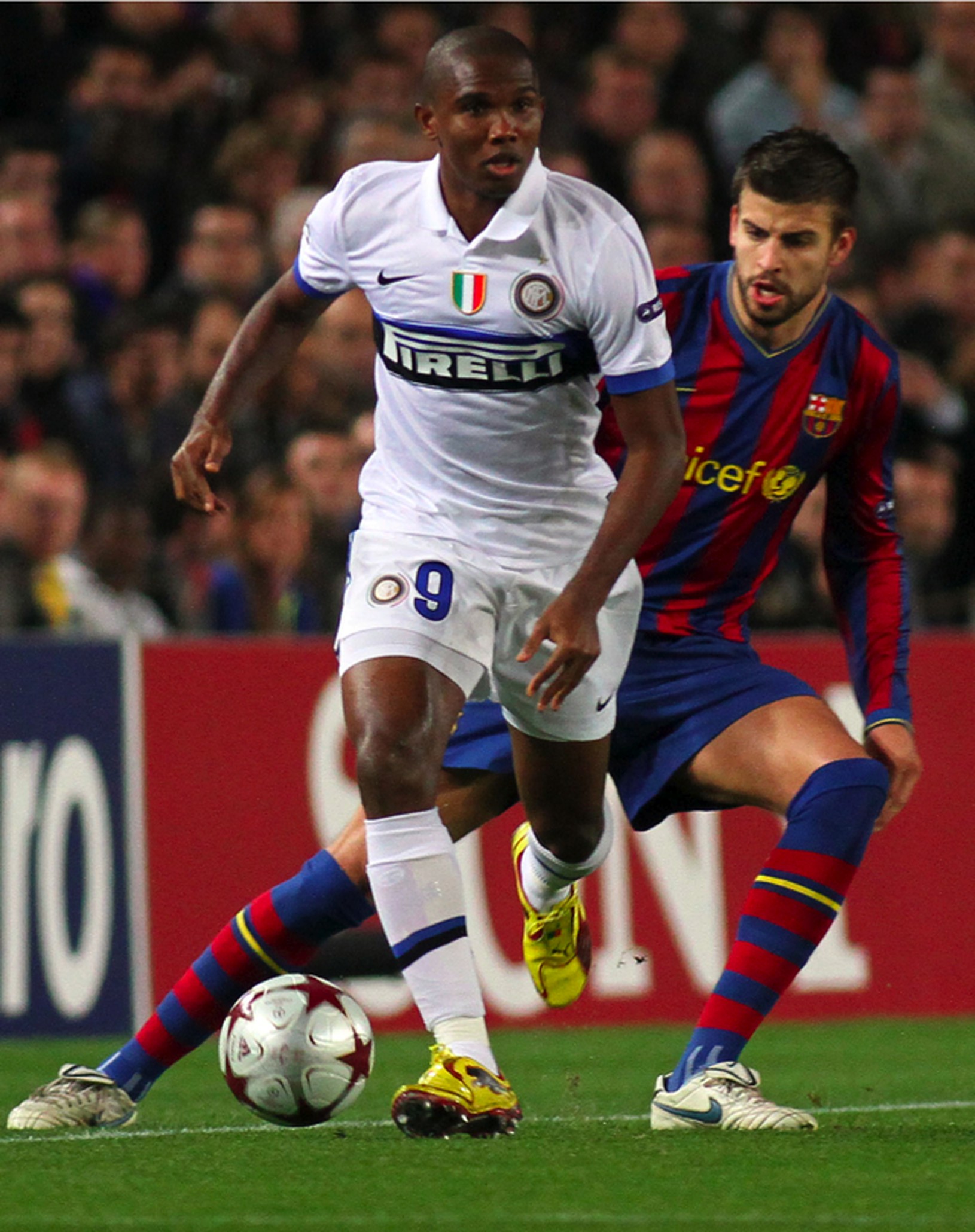 Samuel Eto\'o a Gerard