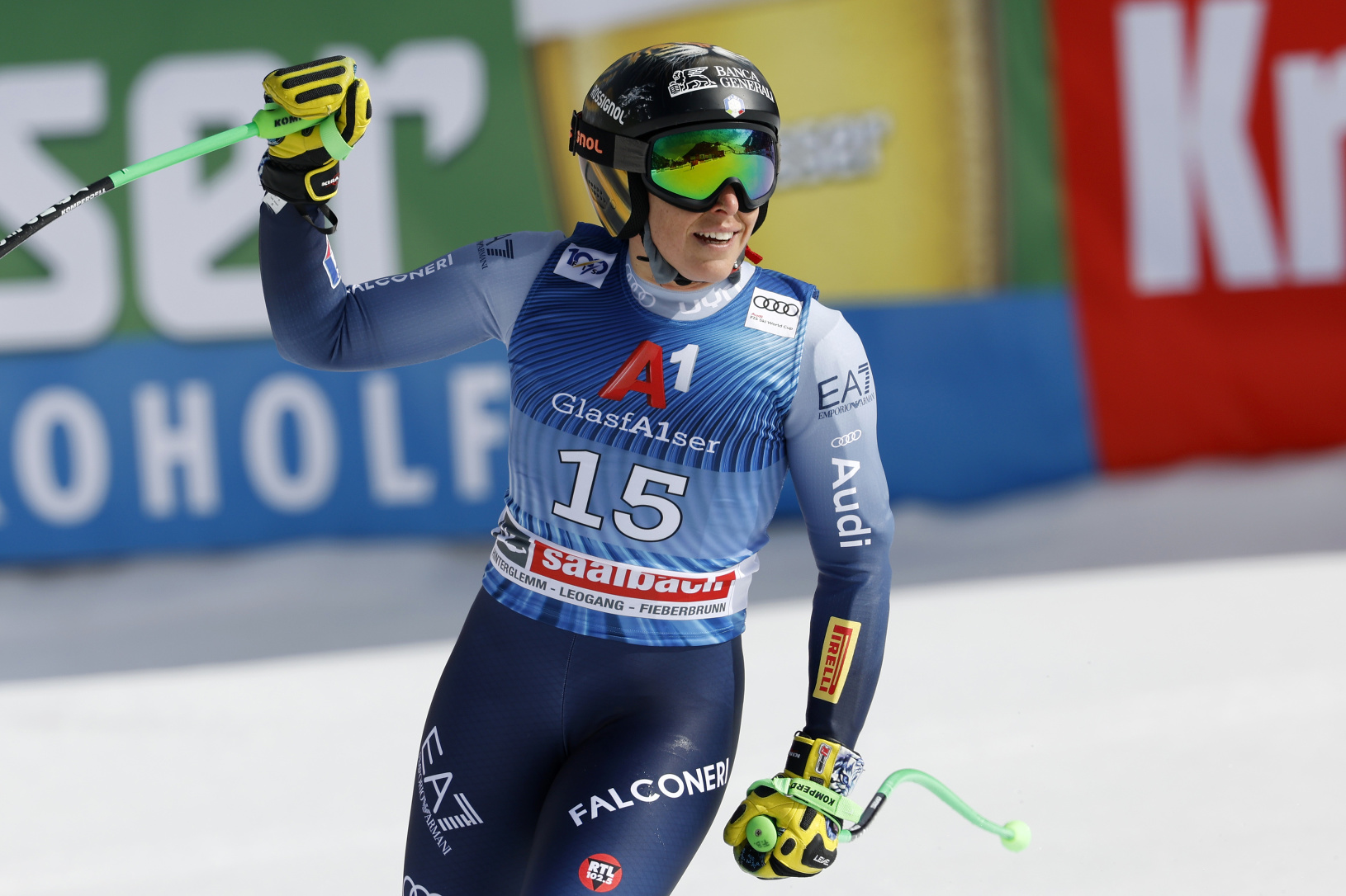 Talianska lyžiarka Federica Brignoneová