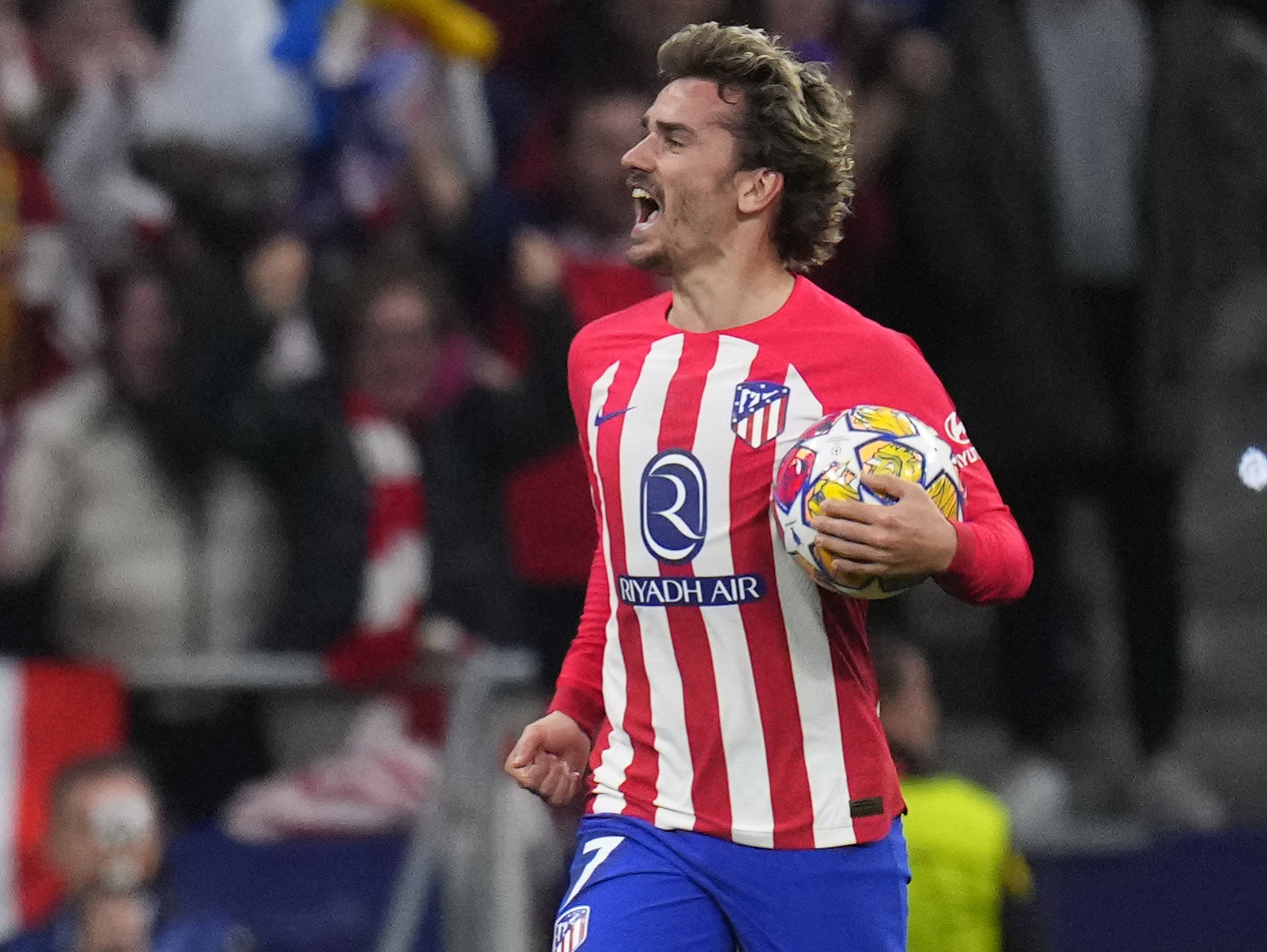 Útočník Atlética Madrid Antoine