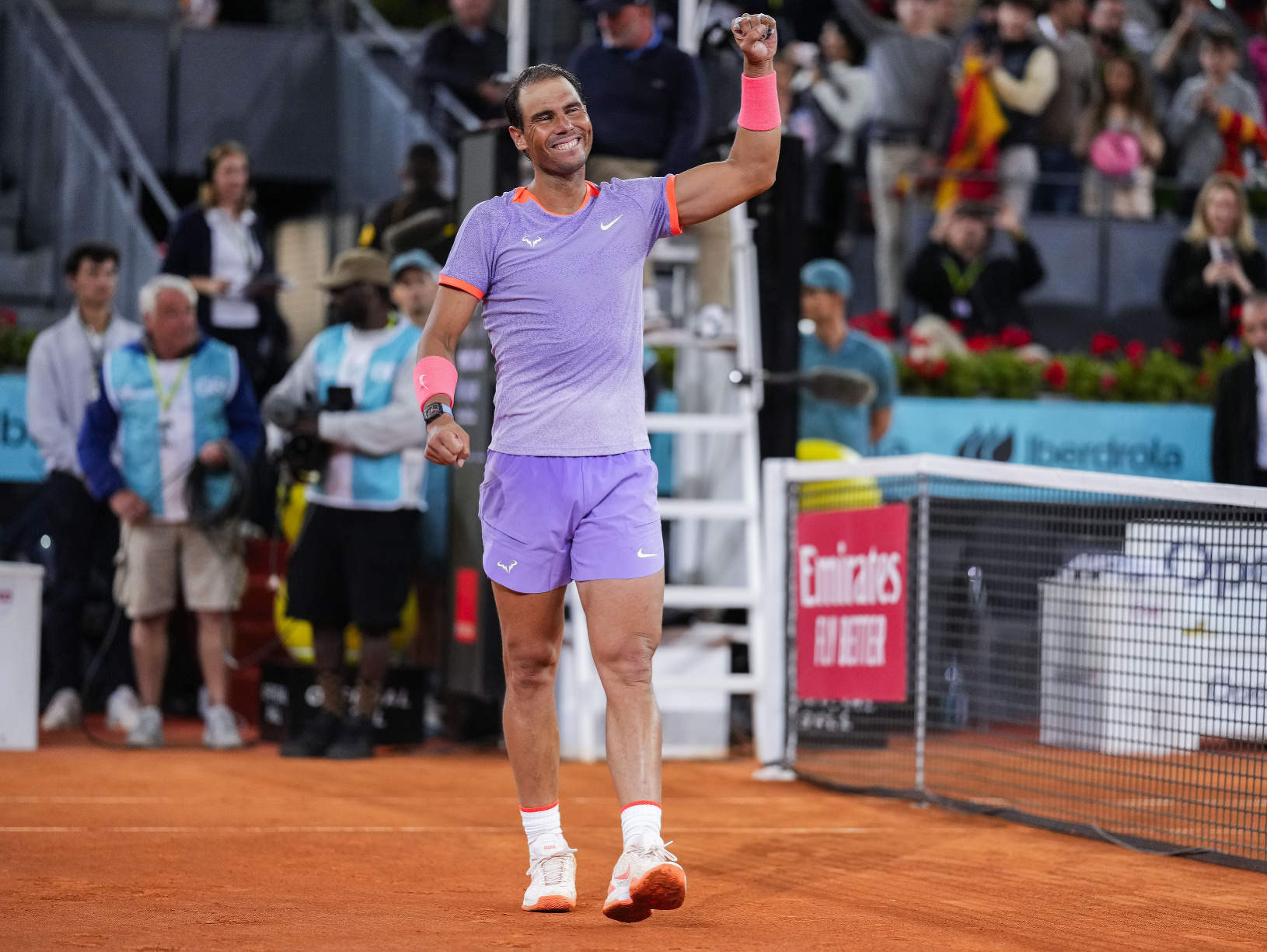 Rafael Nadal sa raduje