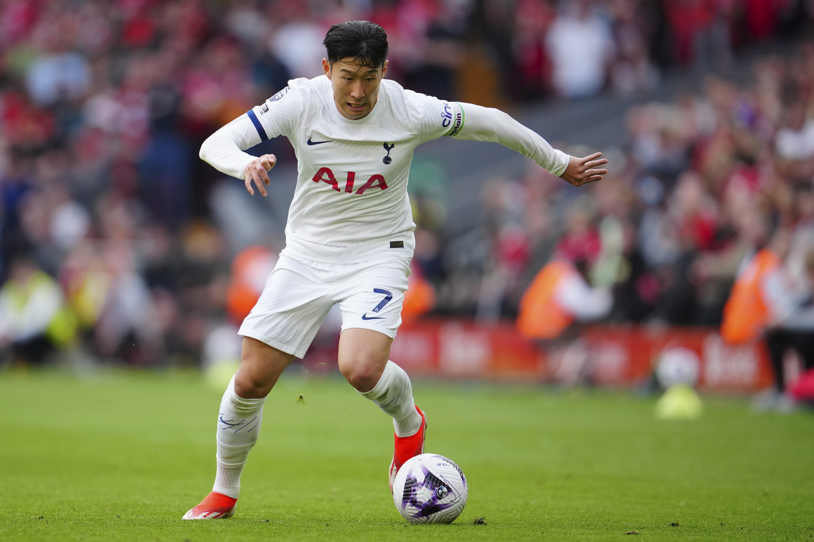 Kórejský útočník Son Heung-min
