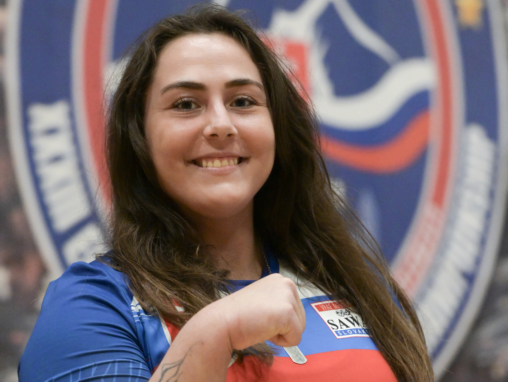 Na snímke slovenská reprezentantka