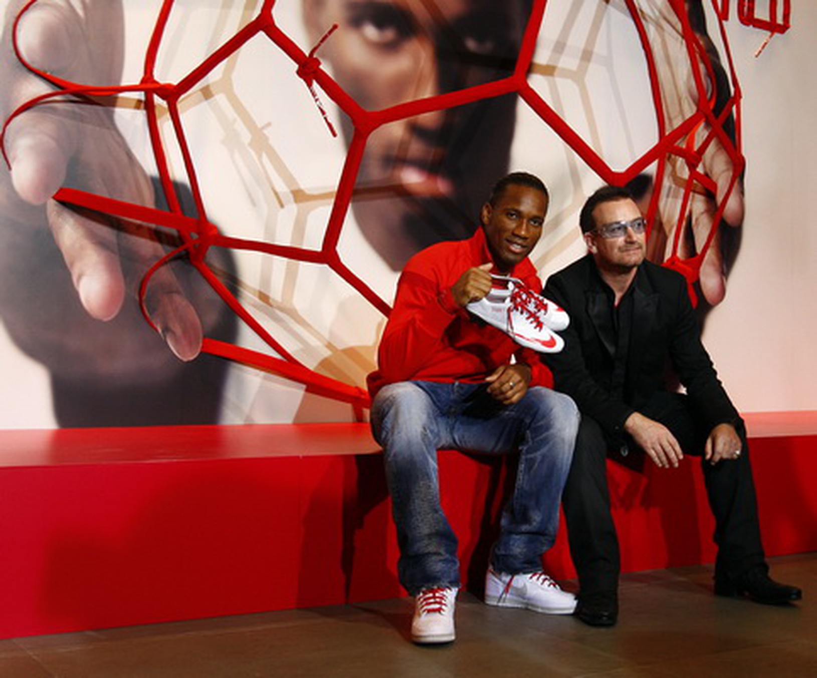 Didier Drogba a Bono