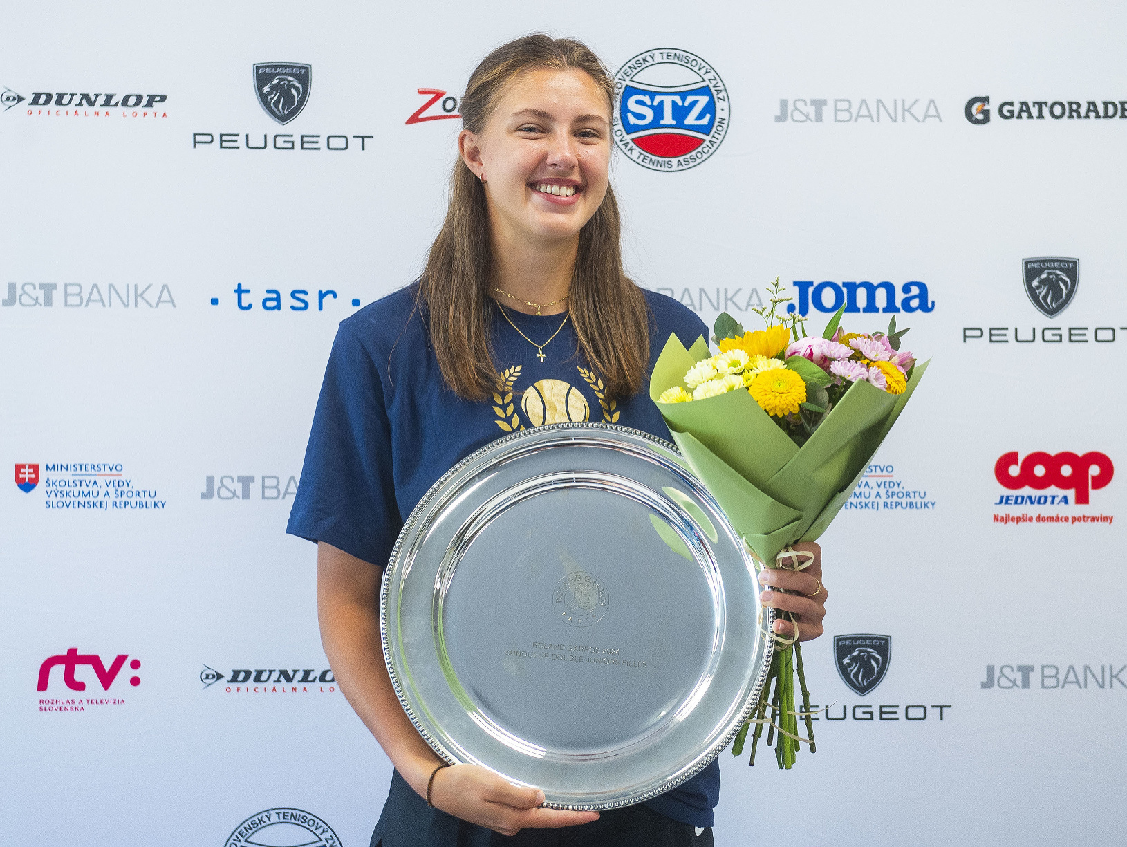 Na snímke juniorská grandslamová