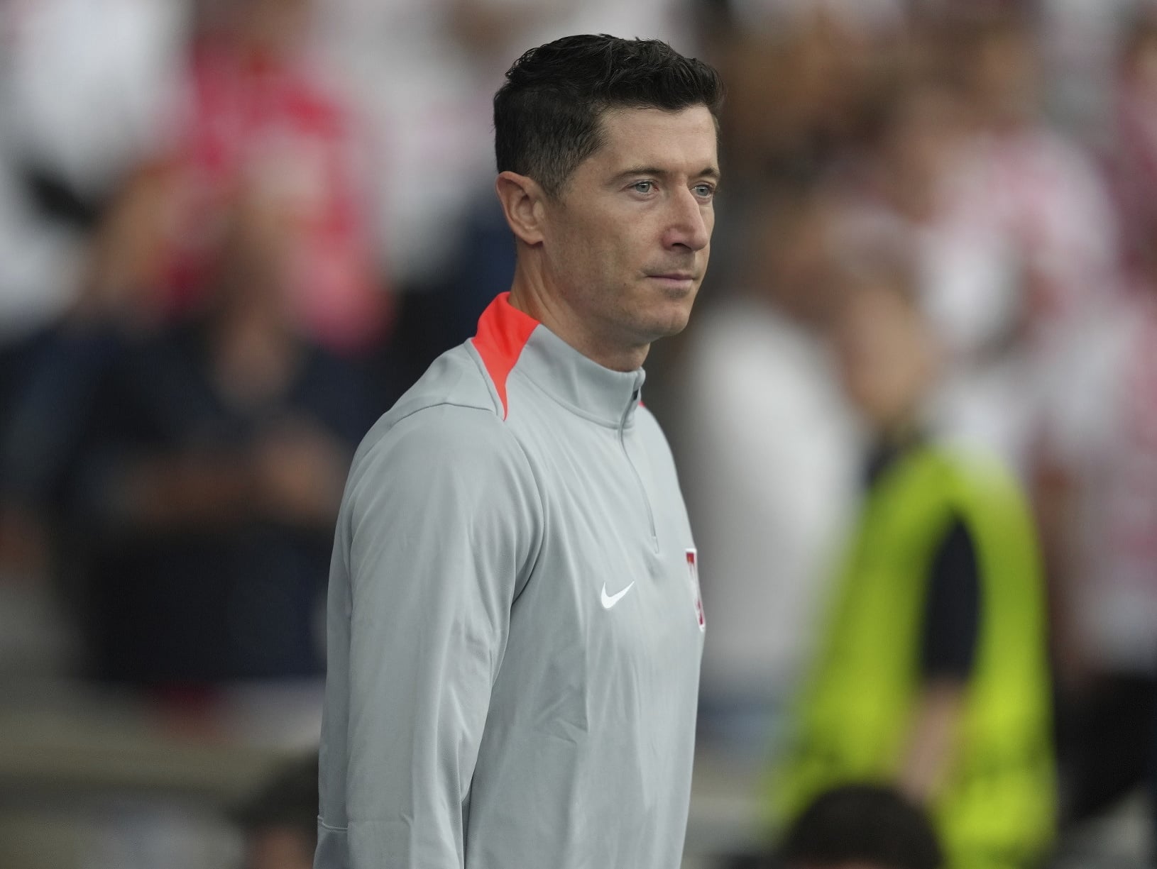 Poľský útočník Robert Lewandowski
