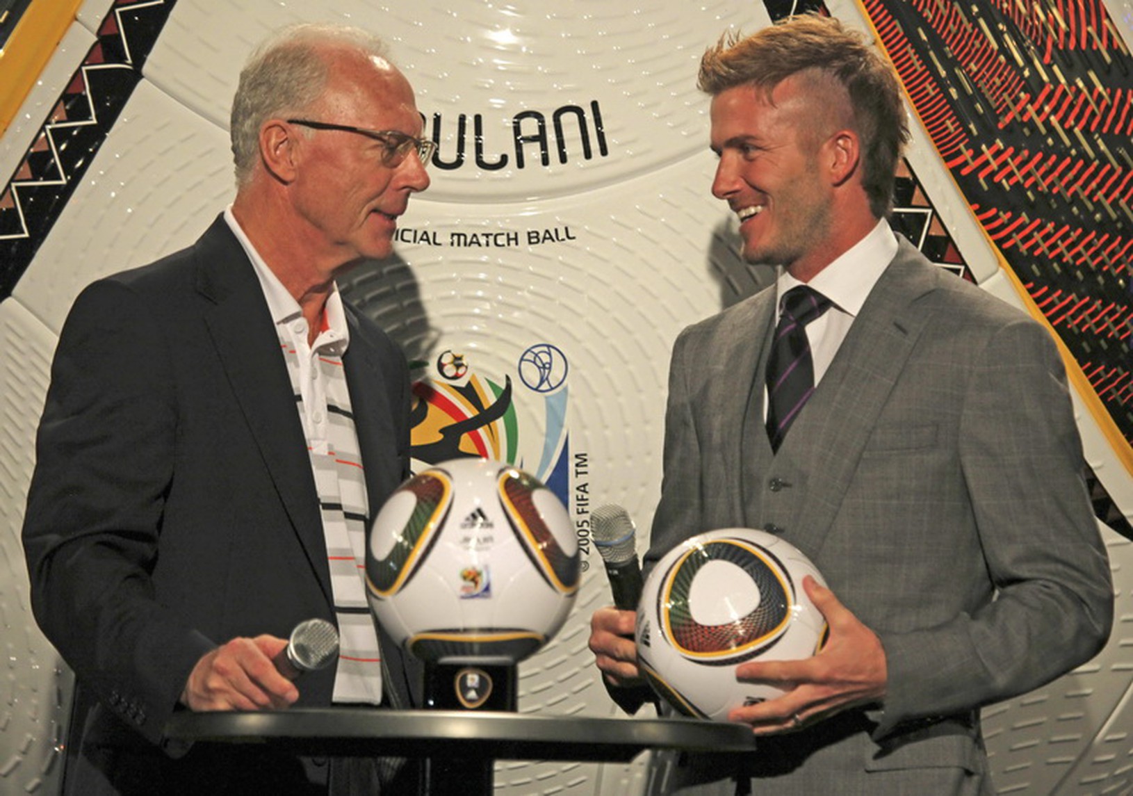 Franz Beckenbauer a David