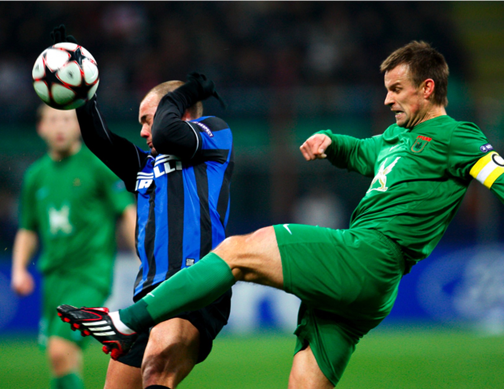 Wesley Sneijder a Sergei