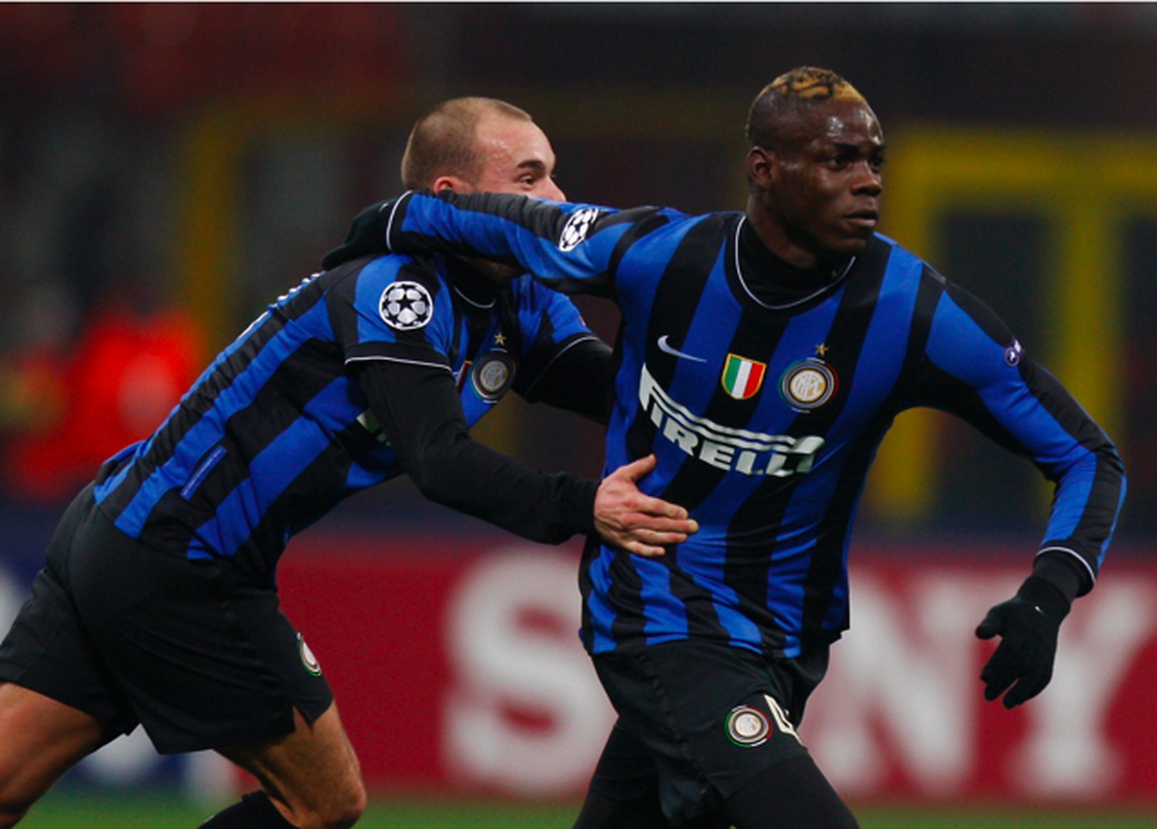Mario Balotelli a Wesley