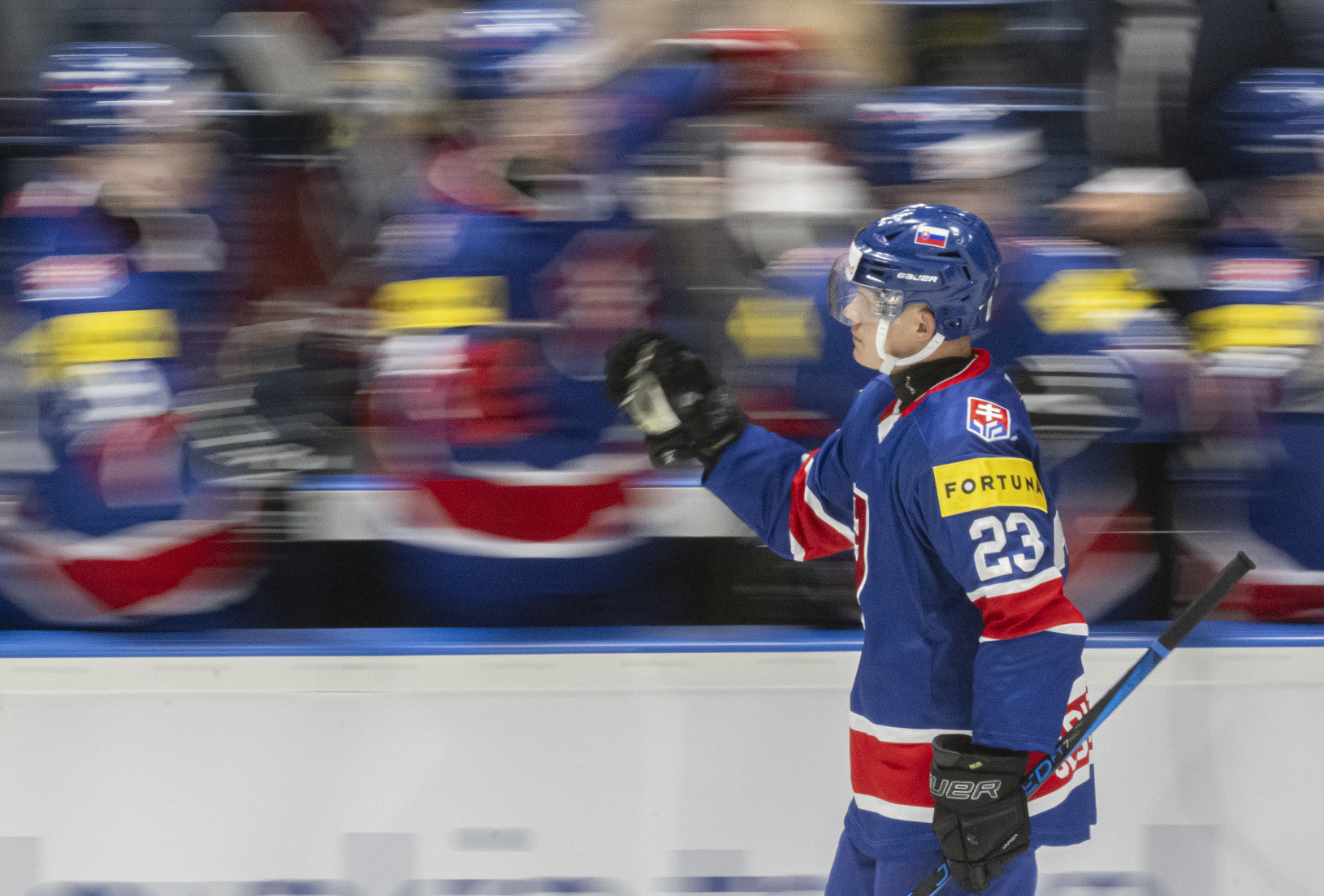Slovenský hokejista Adam Liška