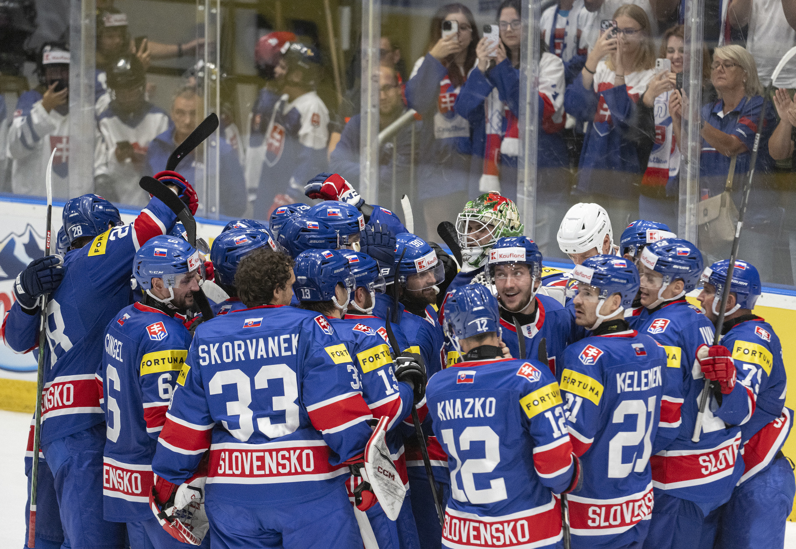 Slovenskí hokejoví reprezentanti sa