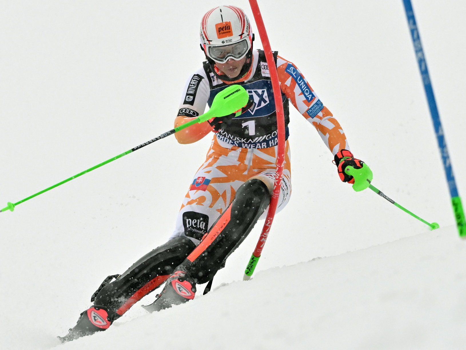 Slovenská lyžiarka Petra Vlhová