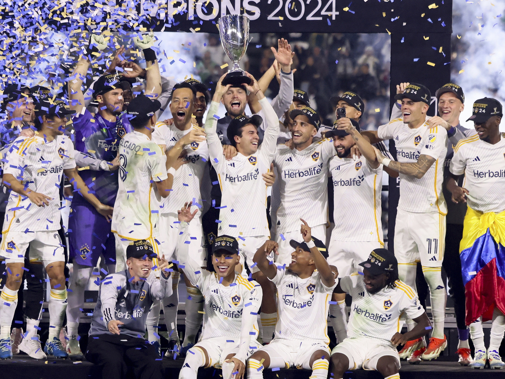 Futbalisti LA Galaxy sú