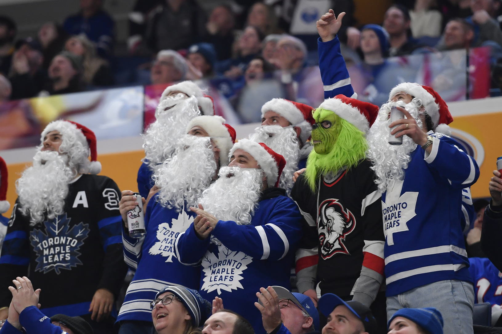 Fanúšikovia Toronta Maple Leafs