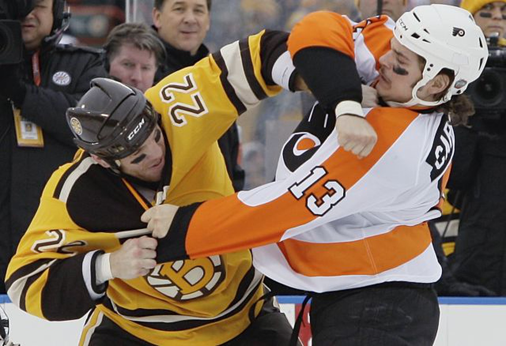 Shawn Thornton a Carcillo