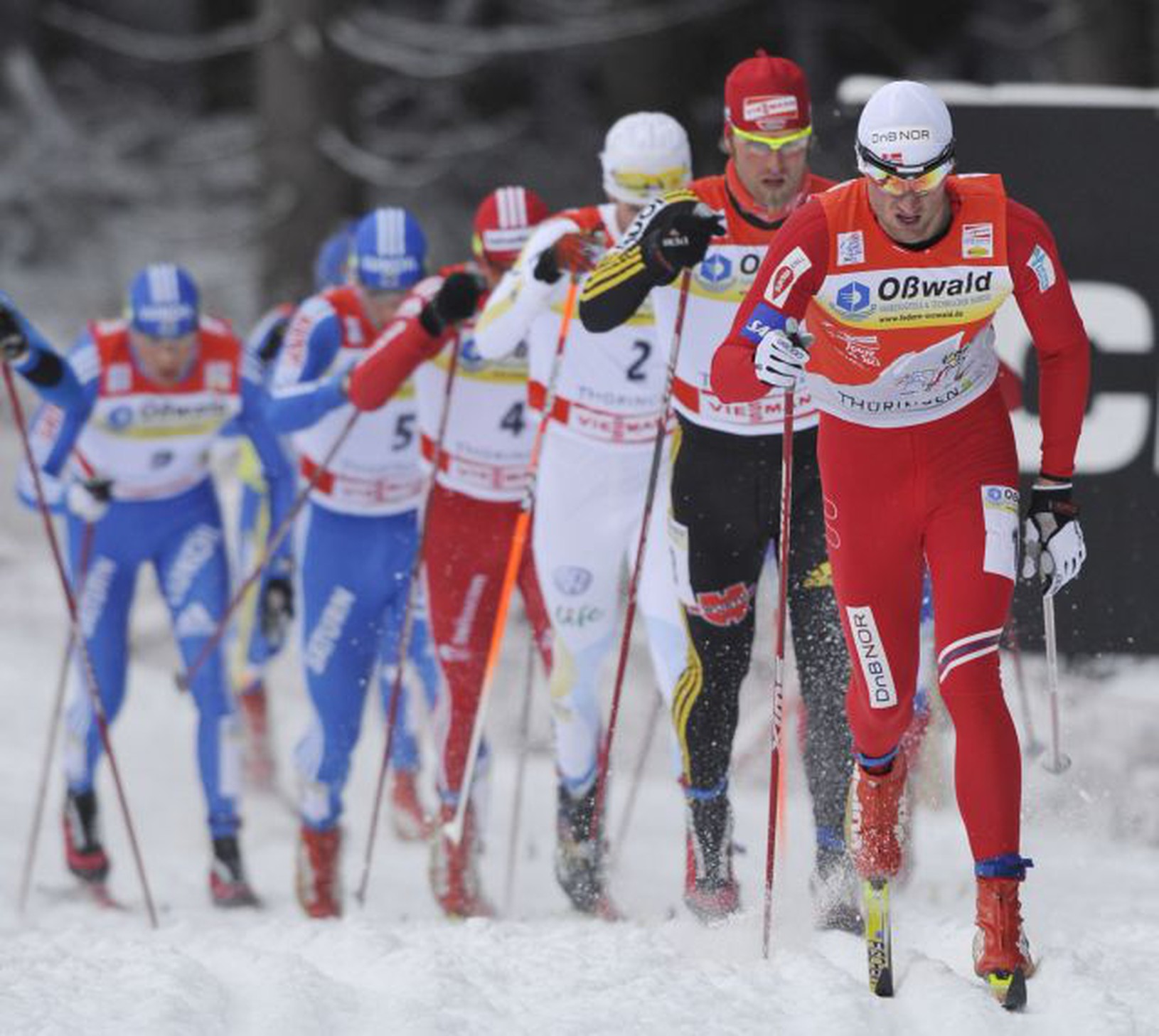 Petter Northug ťahá \