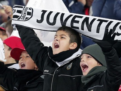 Detskí fanúšikovia Juventusu Turín