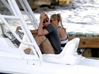 Enrique Iglesias a Anna Kurnikovová na nedávnej výletnej plavbe