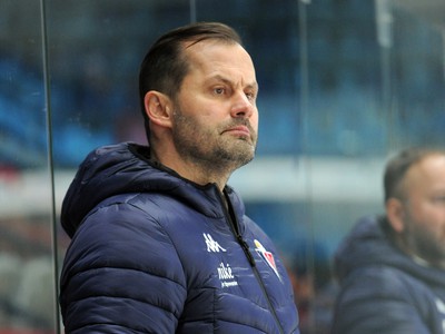 Tréner HC Slovan Bratislava Ján Lipiansky