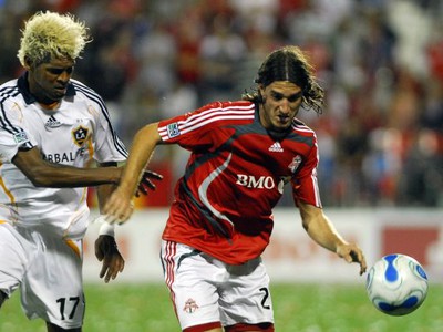 Abel Xavier v drese LA Galaxy