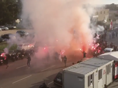 Vyčíňanie fanúšikov AC Ajaccio