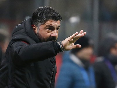 Tréner AC Miláno Gennaro Gattuso