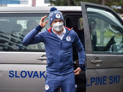 Adam Žampa pred odchodom členov slovenskej výpravy na XXIV. zimné olympijské hry v Pekingu